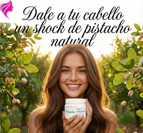 Mascara Capilar Pistacho Natural Frilayp X240g Profesional