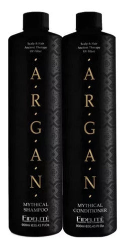 Kit Argan Mythical Mascara + Acondicionador + Shampoo X1000g
