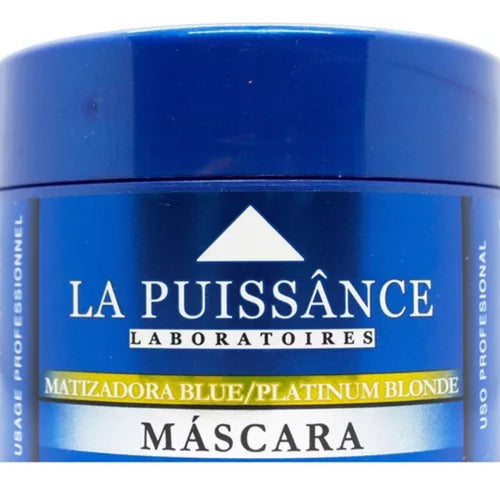 La Puissance Máscara Profesional Matizadora Blue 250ml X3u