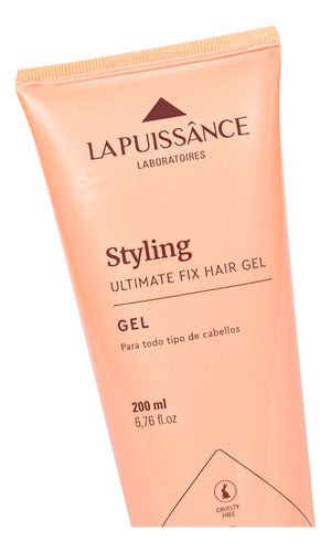 La Puissance Styling Ultimate Fix Hair Gel Fijación Fuerte