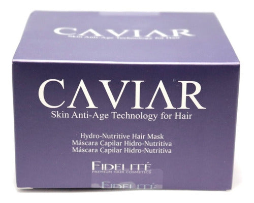 Mascara Capilar Hidro Nutritiva Fidelite Caviar X250g