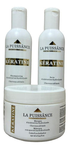 Kit La Puissance Shampoo Keratina + Shampoo Argan Nutricion