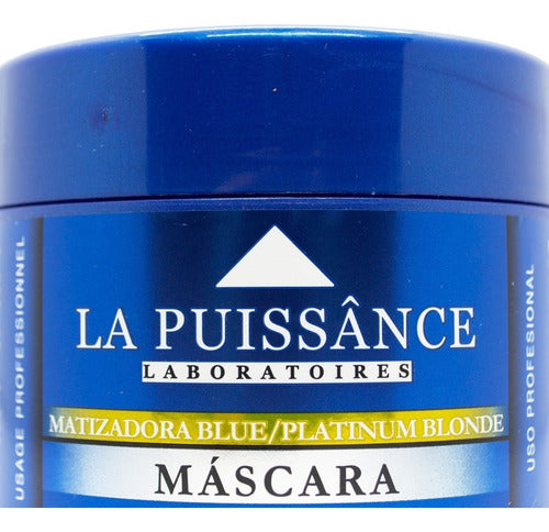 Máscara Matizadora La Puissance Blue Rubios Platinados X250