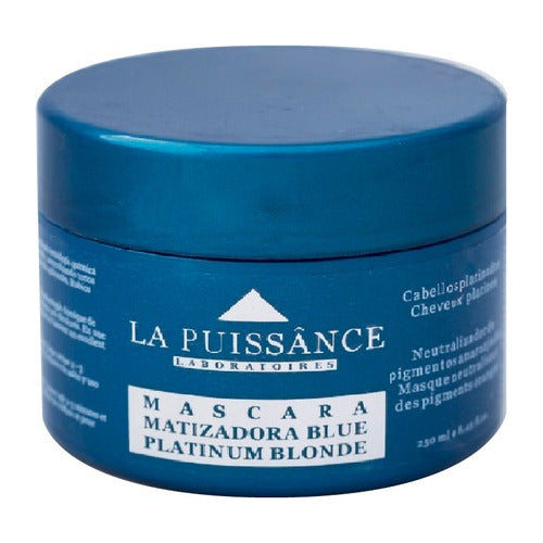 La Puissance Máscara Profesional Matizadora Blue 250ml X3u