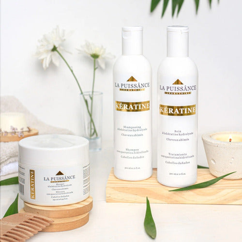 Kit La Puissance Keratina Shampoo + Acondicionador X1000ml