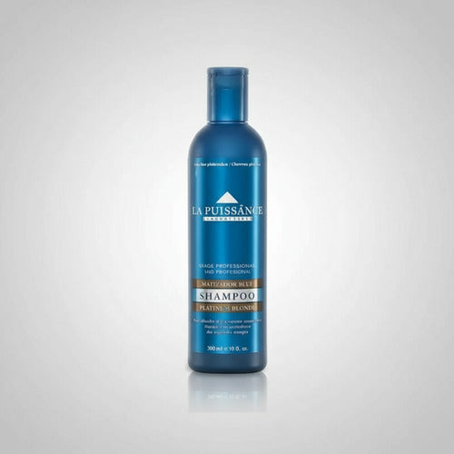 Shampoo Matizador Blue La Puissance X 300 Ml Para Pelo Rubio