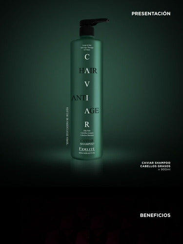 Shampoo Cabellos Grasos Caviar Fidelite X900ml