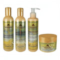 La Puissance Kit Shampoo Acondicionador Máscara Crema Rulos
