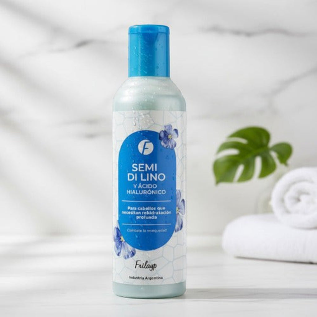 Shampoo Frilayp Semi Lino Y Acido Hialuronico X370ml