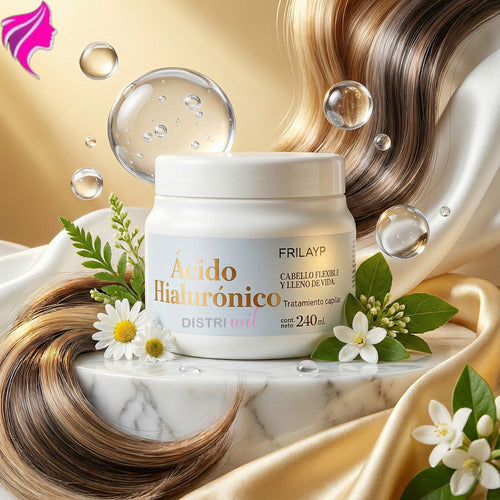 Mascara Capilar Acido Hialuronico Frilayp X240ml