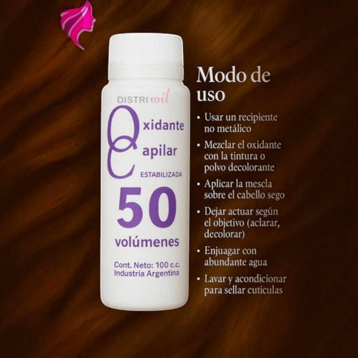 Pack Crema Oxidante Frilayp X 50 Vol X100ml X24uni. Crema Oxidante