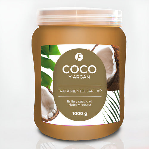 Baño De Crema Coco Botox + Argan + Keratina X 1kg X 3 Uni