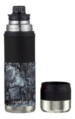Kit Contigo Botella C/tapa 591cc +termo Acero Inoxidable 1l Acero