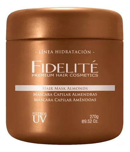 Kit Mascara Fidelite Almendras + Coco Con Vainilla 270g X2u