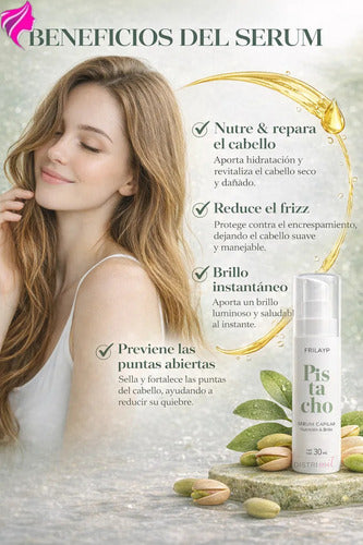 Serum Capilar Extracto Pistacho X30ml Frilayp Nutricion