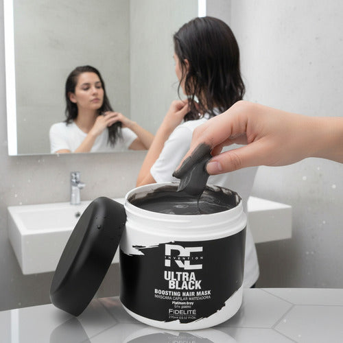Fidelité Ultra Black Mascara Matizadora Platinado 270g