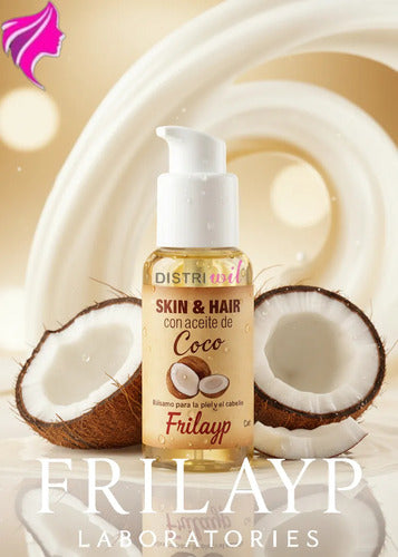 Booster Aceite De Coco Skin Y Hair X50cc Frilayp Hidratante