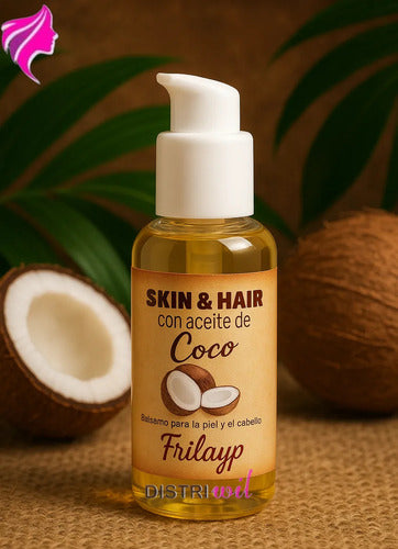 Booster Aceite De Coco Skin Y Hair X50cc Frilayp Hidratante