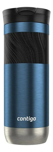 Vaso Térmico Acero Inox Contigo Byron Azul Blue Berry X591ml Azul Byron Blue Berry