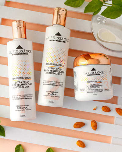 La Puissance Kit Extra Cell Shampoo Paso 1 + Acondicionador