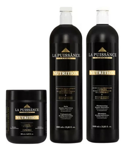 La Puissance Kit Argan Acondicionador X1000 + Shampoo X1000