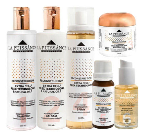 La Puissance Extra Cell Shampoo Mascara Serum Ampolla Spray