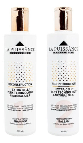 La Puissance Kit Extra Cell Shampoo Paso 1 + Acondicionador