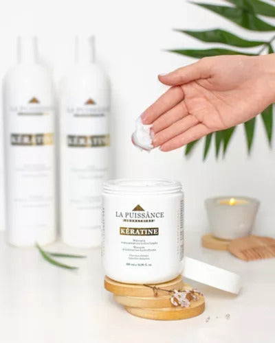 La Puissance Keratina Shampoo + Acondicionador + Máscara