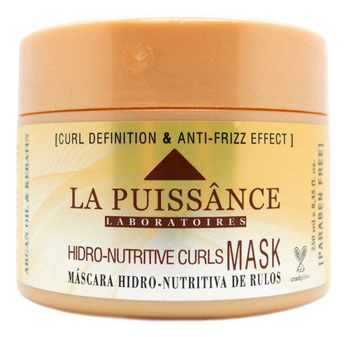 La Puissance Máscara Linea Curly Nutritiva De Rulos 250ml
