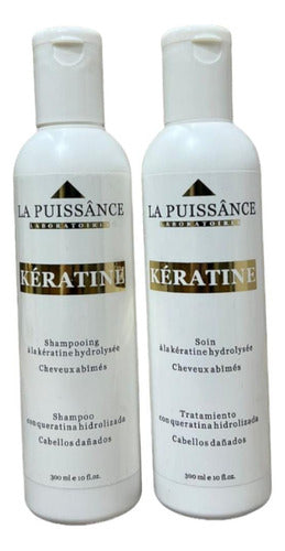 Kit La Puissance Tratamiento Keratina + Tratamiento Argan