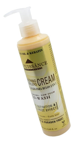 La Puissance Crema De Lavado 2 En 1 Para Rulos X250ml