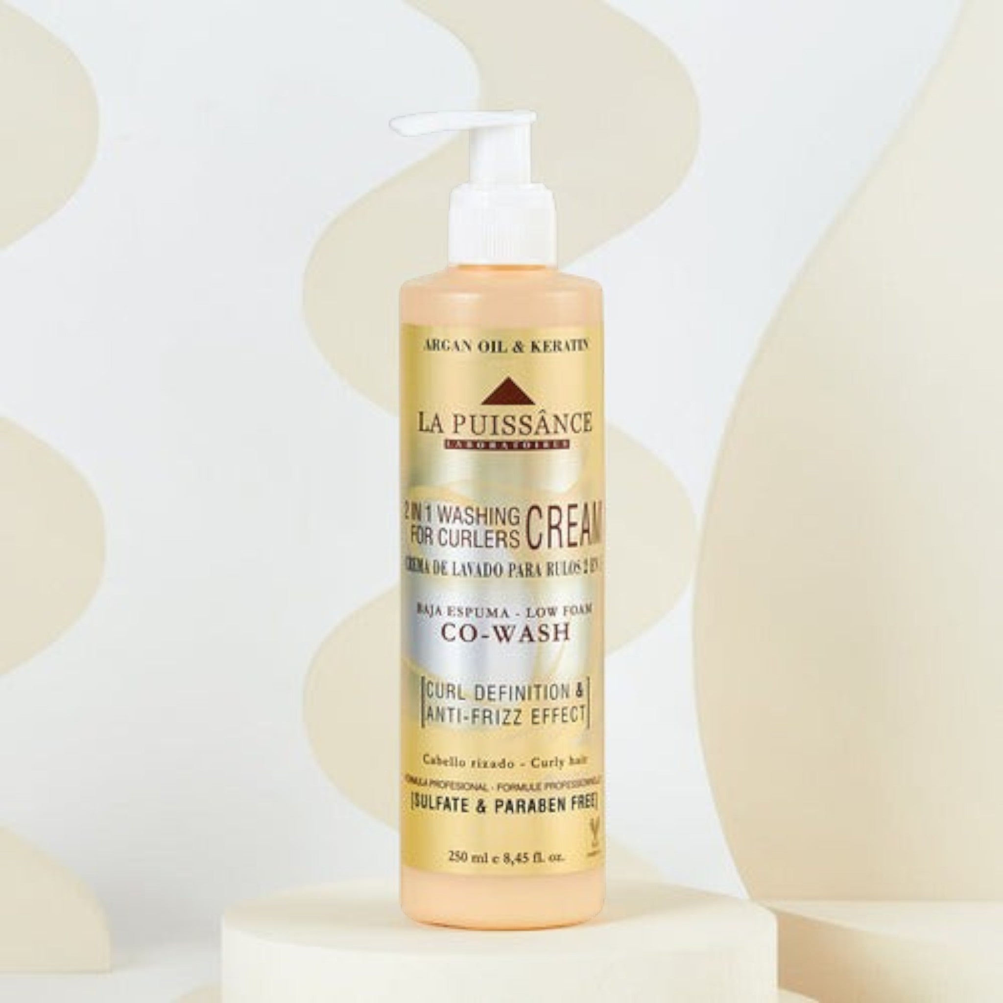 La Puissance Kit Shampoo Acondicionador Máscara Crema Rulos