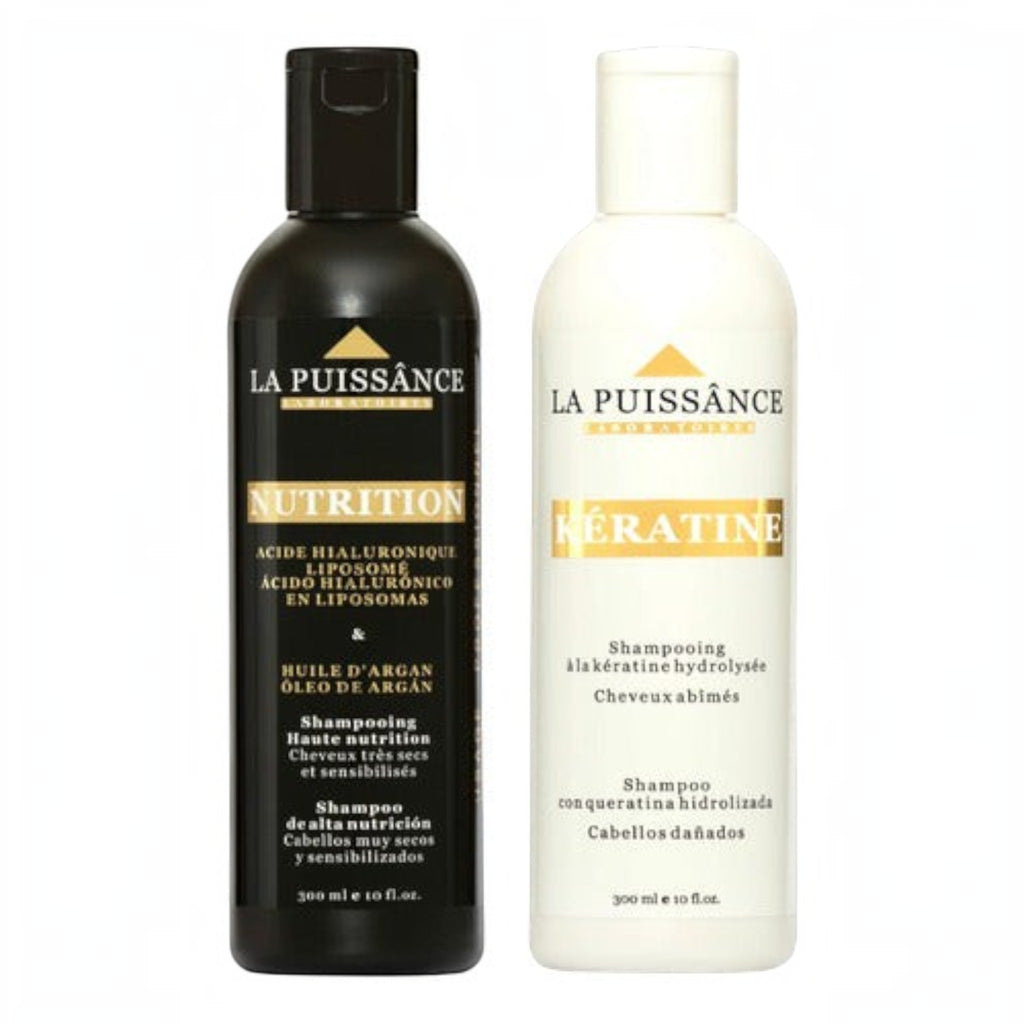 Kit La Puissance Shampoo Keratina + Shampoo Argan Nutricion