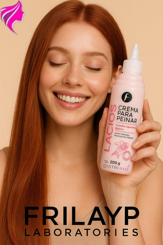 Crema Para Peinar Lacios Frilayp X200g Camelia Japonesa