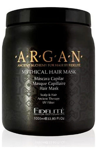Kit Argan Mythical Mascara + Acondicionador + Shampoo X1000g