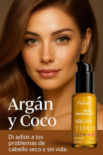 Kit Booster Frilayp Almendras + Lino + Argan Y Coco X50cc