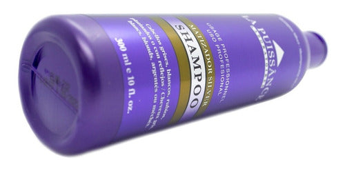 Shampoo Matizador Rubios Grises Silver X 300ml La Puissance