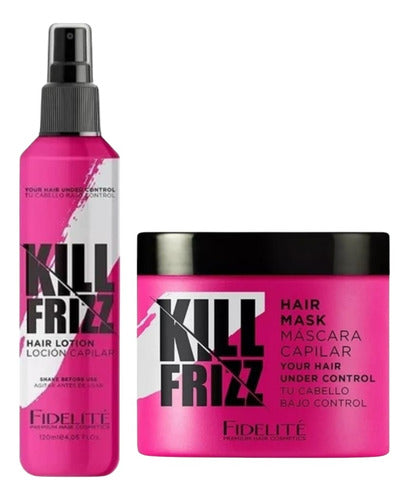 Combo Kill Frizz Fidelite Mascara X500ml + Spray X120ml