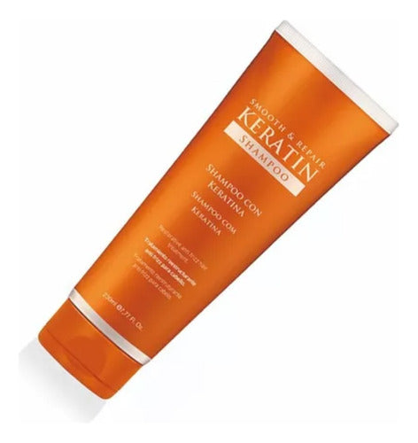 Kit Shampoo + Acondicionador Keratina Smooth Y Repair X230ml
