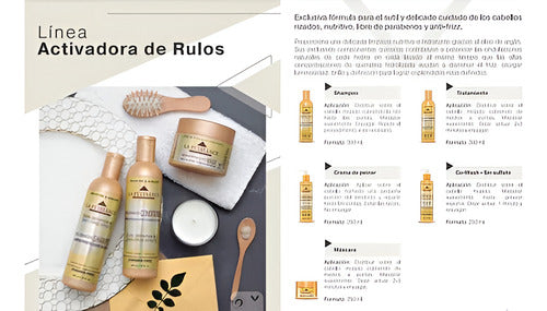 La Puissance Crema Peinar Modeladora Linea Curly X250ml