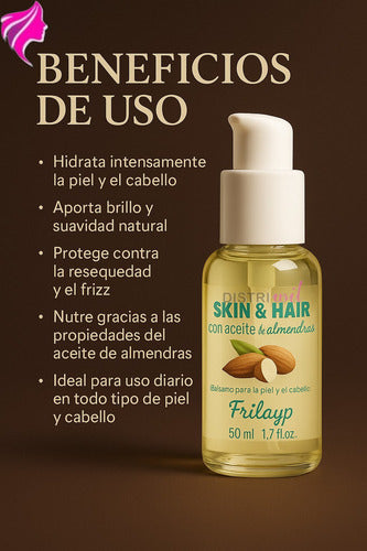 Kit Booster Frilayp Almendras + Lino + Argan Y Coco X50cc