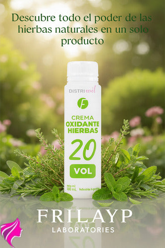 Pack Crema Oxidante Capilar Frilayp 20 Vol 100ml X 24un