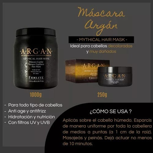 Shampoo + Acondicionador - Aceite De Argan Nutricion X900ml