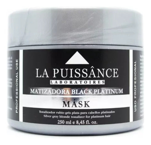 Pack Matizador Shampoo 300ml + Mascara 250ml Black Platinum