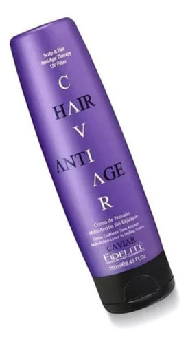 Fidelité Caviar Crema Para Peinar Multi Acción X250ml