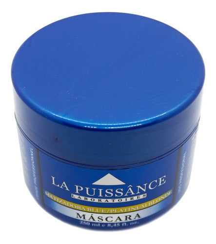 Máscara Matizadora La Puissance Blue Rubios Platinados X250