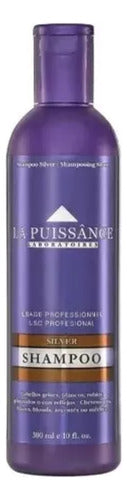 Kit Matizador La Puissance Shampoo Silver X300ml + Mascara Silver X250gr
