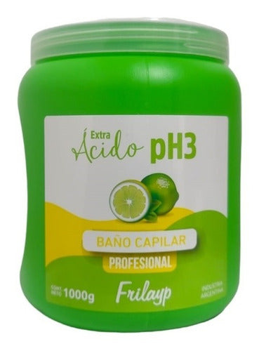 Baño De Crema 3 Coco + 3 Acido + 3 Keratina  + 3 Botox 1 Kg