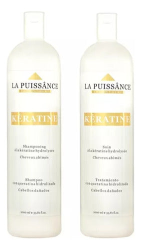 La Puissance Acondicionador Keratina Anti Frizz X1000ml