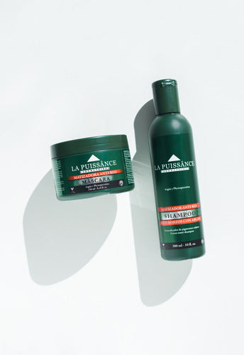Shampoo La Puissance Matizador Anti Rojo Con Argan X300ml